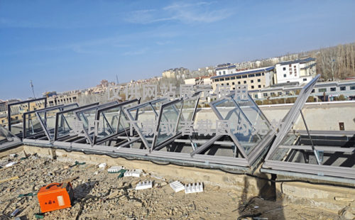 敦煌博物馆双河排烟天窗