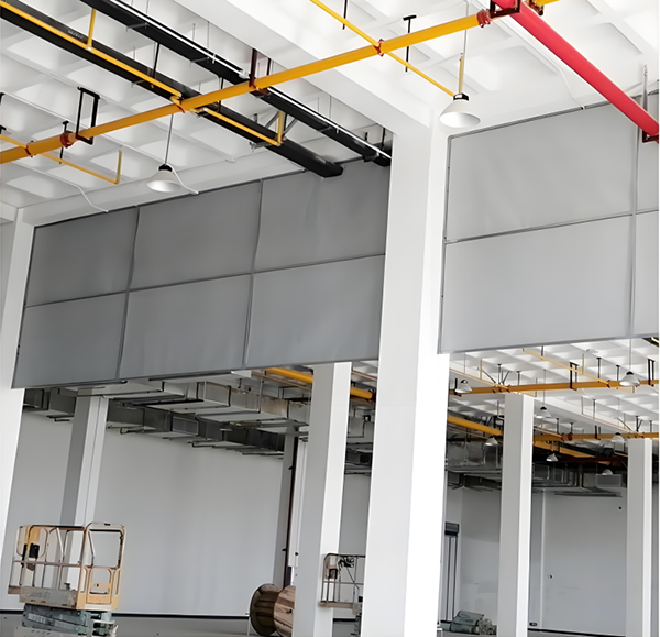 防火布双河挡烟垂壁