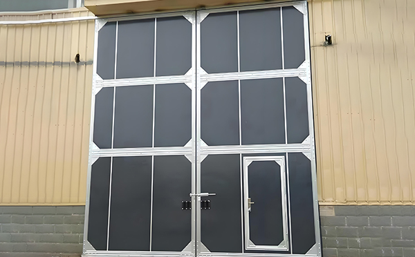 双河工业厂房门