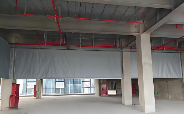双河防火布挡烟垂壁