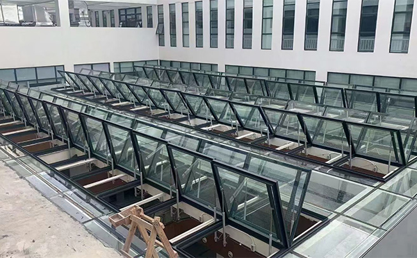 双河百安科技有限公司近期排烟窗项目案例分享