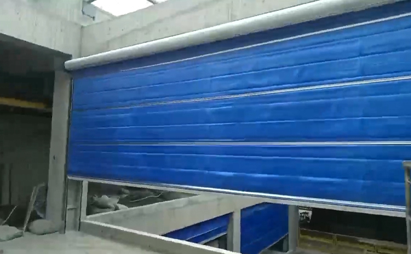 大型物流园区完成双河防火门整体安装工程