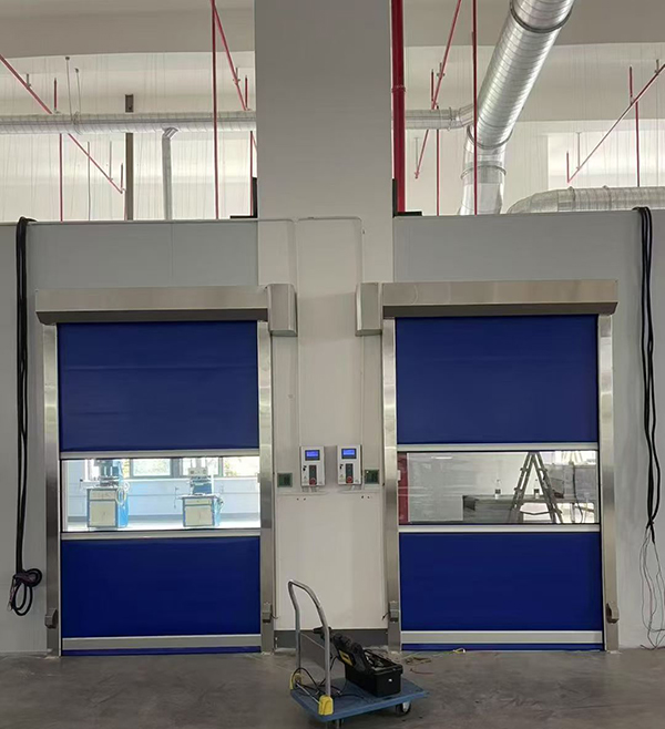 双河快速双河卷帘门助力食品加工车间环境升级