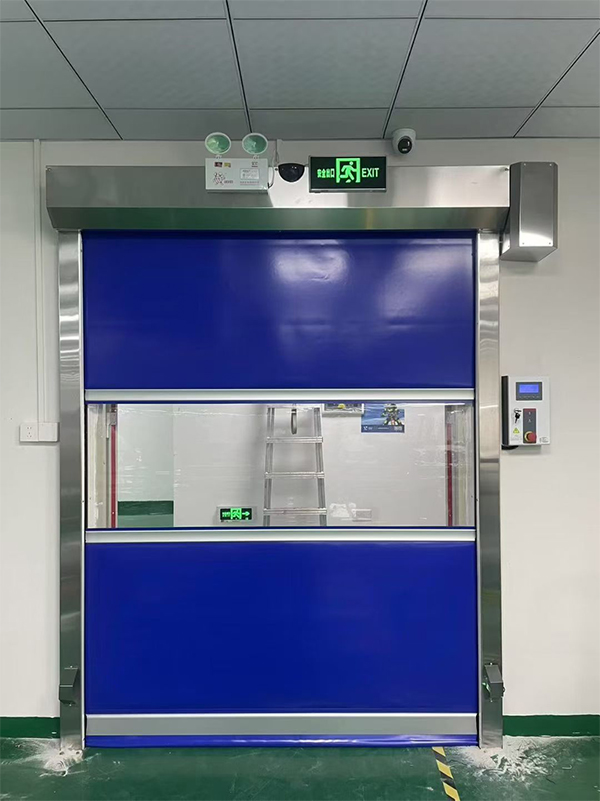 双河快速双河卷帘门在冷链物流仓储区的应用实践